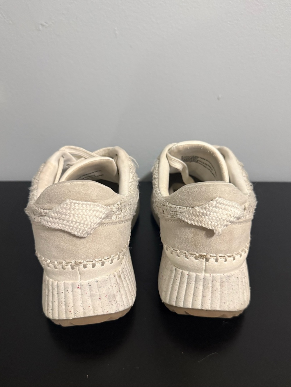Universal Thread Cream Woven Platform Sneakers - Picture 3 of 3